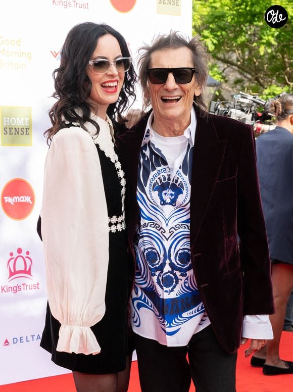 Sally Humphreys Wood et Ronnie Wood à l'événement The King's Trust 50th Anniversary Celebration le 11 mai 2026 au Royal Albert Hall à London. 

Photo : STARMAX / BESTIMAGE