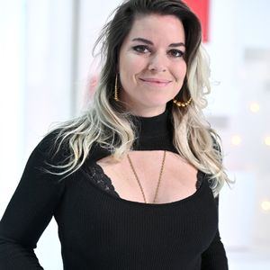 Exclusif - Sophie Tapie - Enregistrement de l'émission "Vivement Dimanche prochain" présentée par M.Drucker et diffusée le 1er mai sur France 2. Le 16 avril 2022 © Guillaume Gaffiot / Bestimage