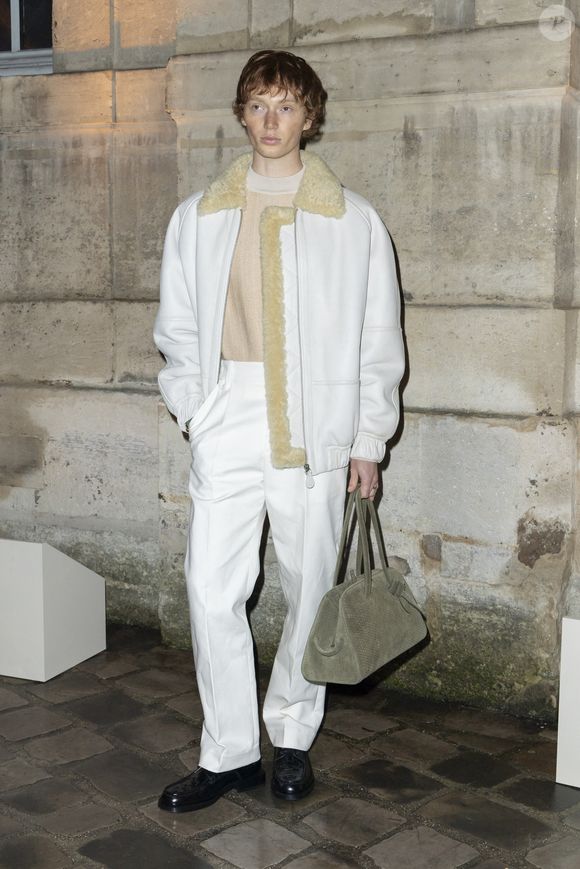 Calum Harper lors du Photocall du Défilé de mode Jacquemus Collection Hommes Automne Hiver Printemps-Été dans le cadre de la Fashion Week de Paris, France, le 25 janvier 2026.
 
© Olivier Borde / Bestimage