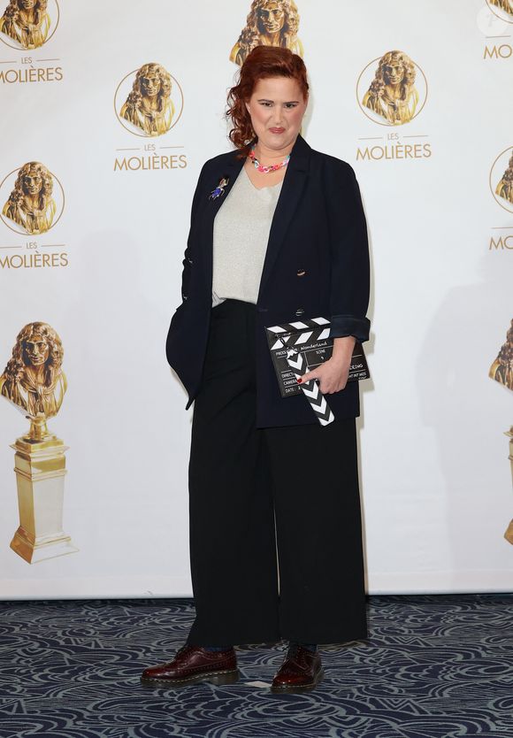 Elodie Poux à la 35ème cérémonie des Molières aux Folies Bergère à Paris, le 6 mai 2024. 

Photo : Coadic Guirec / Bestimage