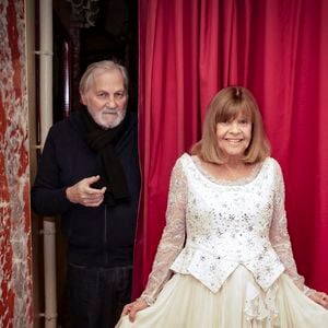 Exclusif - Jean-Jacques Debout, Chantal Goya, lors de la représentation pour Les Pièces Jaunes du Cirque Bouglione au Cirque d'Hiver organisée par le couturier Stéphane Rolland, Paris, France, le 10 janvier 2026. © Jack Tribeca / Bestimage