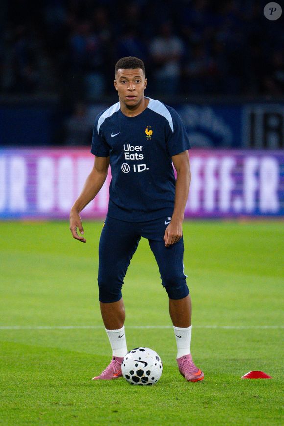 Kylian Mbappé - Match de qualification pour la Coupe du Monde 2026 entre la France et l'Islande (2-1) au Parc des Princes à Paris le 9 septembre 2025. © Federico Pestellini / PsnewZ / Bestimage
