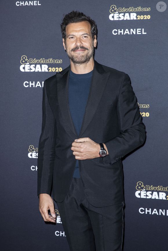 Laurent Lafitte - Photocall du dîner Chanel des révélations César 2020 au Petit Palais à Paris, le 13 janvier 2020.
© Olivier Borde/Bestimage