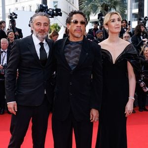 Nader Boussandel, Joey Starr (JoeyStarr), guest - Montée des marches du film " Amarga Navidad " lors du 79ème Festival International du Film de Cannes, le 19 mai 2026. © Jacovides-Moreau / Bestimage
|M - Montée des marches du film " Amarga Navidad " lors du 79ème Festival International du Film de Cannes