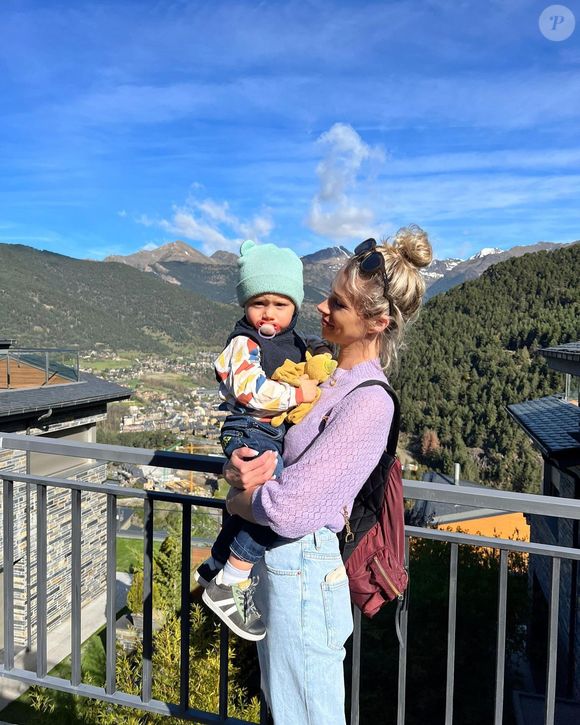 Marion Rousse et Julian Alaphilippe vivent en Andorre avec leur fils, Nino. Photo Instagram.