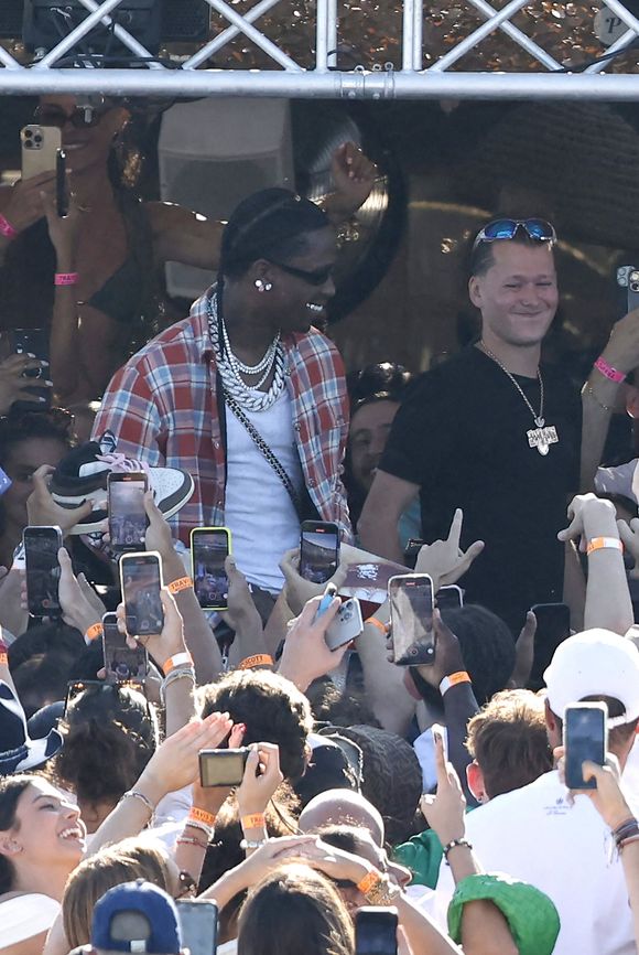 Travis Scott X Verde Beach - Live Performance à Saint-Tropez le 31 juillet 2025.
© Cyril Moreau/Mathis Quintana / Bestimage