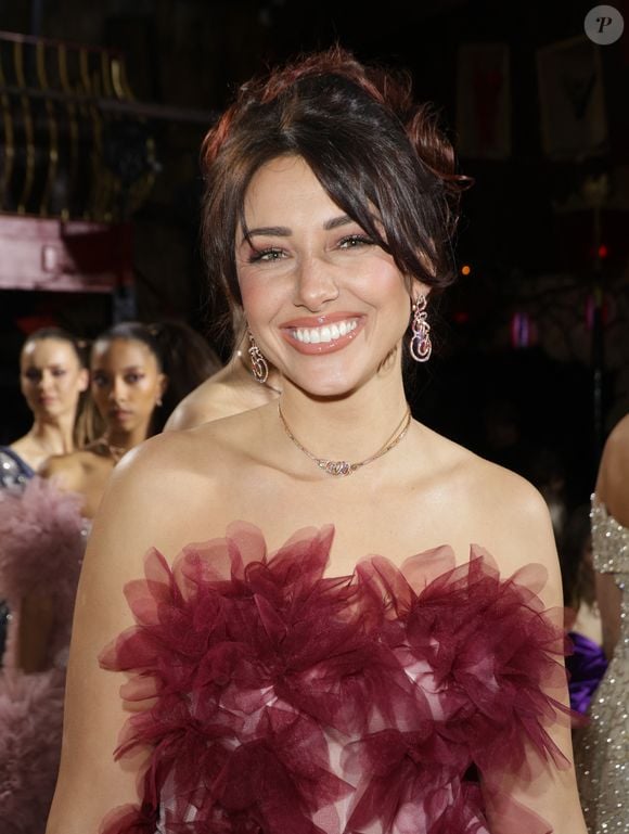 Delphine Wespiser (Miss France 2012) - Célébrités au défilé Christophe Guillarmé "Collection Prêt-à-Porter Automne/Hiver 2025-2026" lors de la Fashion Week au Balajo à Paris le 5 mars 2025. © Coadic Guirec/Bestimage