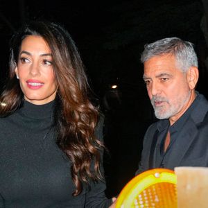 George Clooney et sa femme Amal sont de sortie pour fêter leur anniversaire de mariage à New York, le 27 septembre 2022.
©The ImageDirect / Bestimage