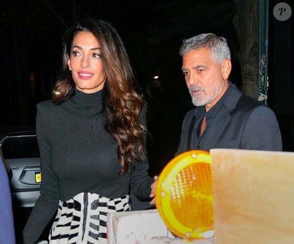 George Clooney et sa femme Amal sont de sortie pour fêter leur anniversaire de mariage à New York, le 27 septembre 2022.
©The ImageDirect / Bestimage