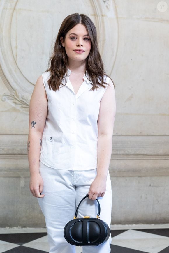 Anna Biolay au photocall du défilé de mode Christian Dior collection Haute Couture Automne/Hiver 2023/24 lors de la Fashion Week de Paris (PFW), à Paris, France, le 3 juillet 2023. © Borde-Rindoff/Bestimage