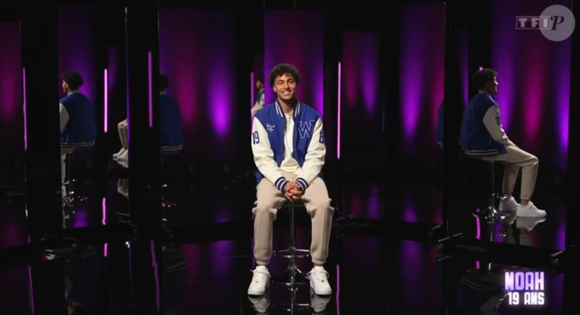 Secret story 2025 - Noah, le séducteur toujours good vibes de la saison 13 (capture d'écran TF1 - portrait de Noah)