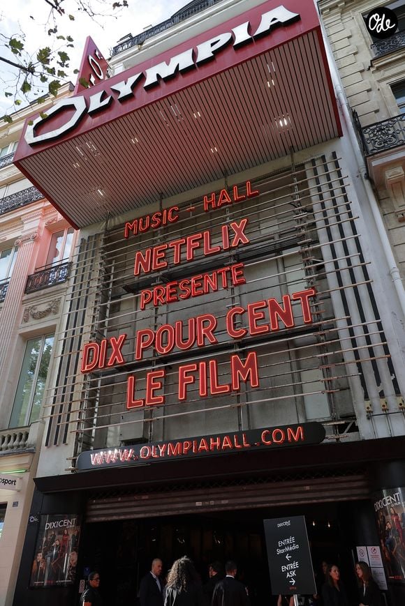 Avant-première du film "Dix pour cent" à l'Olympia à Paris le 8 septembre 2026. © Coadic Guirec/Bestimage