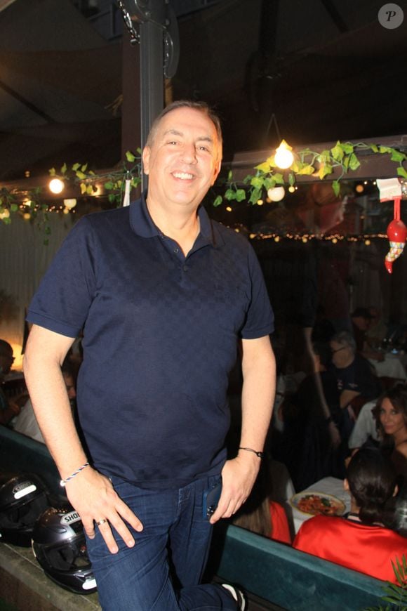 Exclusif - Jean-Marc Morandini au dîner fin de saison Jordan de luxe au restaurant Alfredo Positano à Paris, France, le 6 juillet 2021. © Philippe Baldini/Bestimage