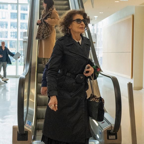 “Rendez-vous compte Fanny Ardant. Sa fille qui est assistante”, commence-t-il

Fanny Ardant quitte le procès de Gérard Depardieu pour agressions sexuelles sur deux femmes lors d'un tournage de film en 2021 au tribunal correctionnel de Paris, France, le 24 mars 2025. Depardieu, 76 ans, qui a réalisé plus de 200 films et séries télévisées, a été accusé de comportement inapproprié par une vingtaine de femmes, mais c'est la première affaire à être jugée. Les deux plaignantes - Amélie, 54 ans, décoratrice, et Sarah (nom modifié), 34 ans, assistante réalisatrice - allèguent une agression sexuelle lors du tournage en 2021 de « Les Volets Verts » du réalisateur Jean Becker. © Yehiel Chekroune/Bestimage