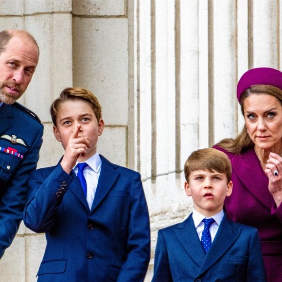 La famille royale britannique assiste aux célébrations du 80ème anniversaire de la fin de la Seconde guerre mondiale (VE Day) à Londres, le 5 mai 2025. Photo par Backgrid USA / Bestimage