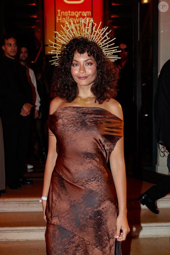 Vaimalama Chaves lors de la soirée Instagram halloween à l'hôtel Marois à Paris, France, le 31 octobre 2024.

© Christophe Clovis / Bestimage