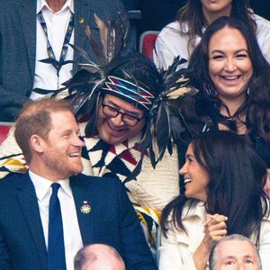Le prince Harry et Meghan Markle assistent à la cérémonie d'ouverture des "Invictus Games Vancouver Whistler 2025" au Canada le 8 février 2025. Backgrid USA / Bestimage