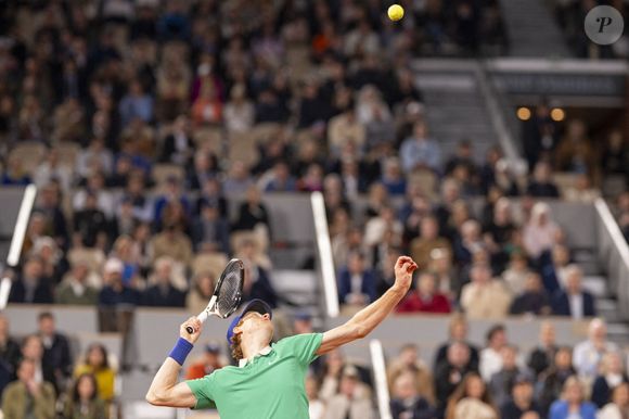 Roland Garros France - May 26, 2025: Jannik Sinner during the match between Arthur Rinderknech (FRA) and Jannik Sinner (ITA) valid for the Roland Garros 2025 tournament held in Paris, IF. ((6257) / SPP)