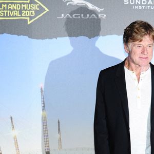 Le 24 avril 2013, Robert Redford lançant le Festival du film de Sundance 2013 à l'O2 à Londres. . Photo : Ian West/PA Wire