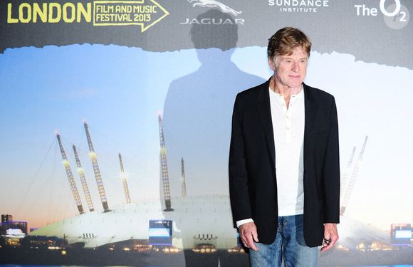 Le 24 avril 2013, Robert Redford lançant le Festival du film de Sundance 2013 à l'O2 à Londres. . Photo : Ian West/PA Wire