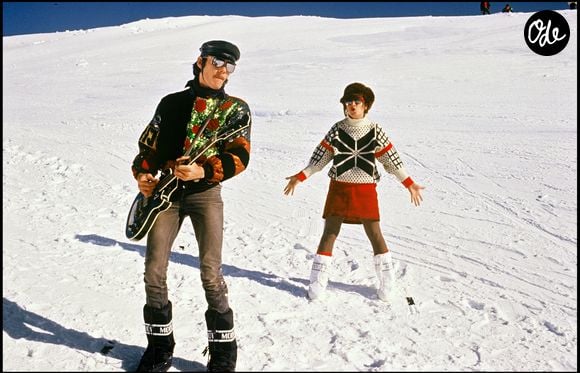 ARCHIVES - Les Rita Mitsouko, Catherine Ringer et Fred Chichin au Festival d'Avoriaz en 1987 
©MAX COLIN / BESTIMAGE