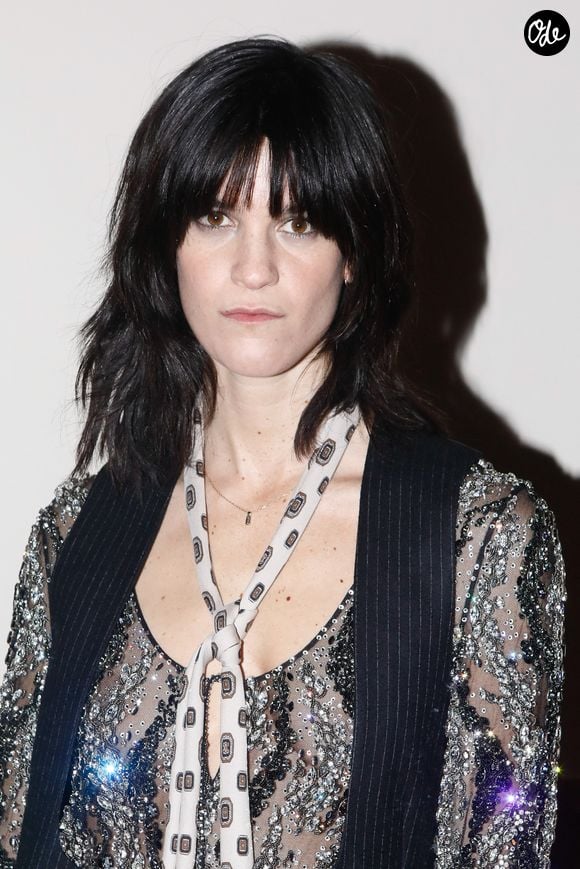 Suzanne Lindon (fille de Vincent Lindon) au défilé de mode Celine Homme automne-hiver 2023/24 au Palace à Paris le 10 février 2023. © Christophe Clovis / Bestimage