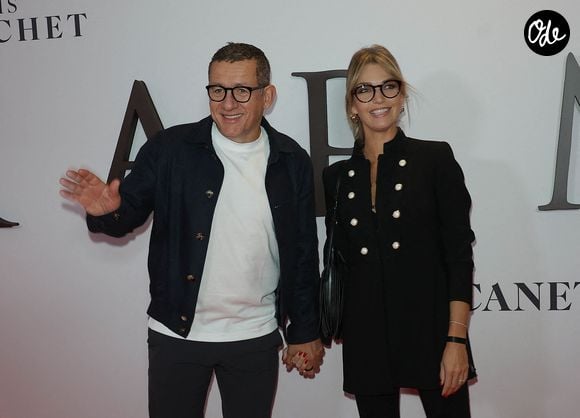 Dany Boon et sa compagne Clara Vello au photocall de la première du film "Karma" au cinéma Pathé Palace à Paris le 13 octobre 2026. 

© Coadic Guirec / Bestimage