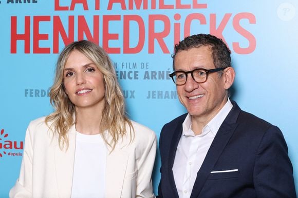 Laurence Arne, Dany Boon assistent à l'avant-première du film 'La Famille Hennedricks' au Cinéma Pathe Beaugrenelle le 18 juin 2024 à Paris, France. Photo by Nasser Berzane/ABACAPRESS.COM