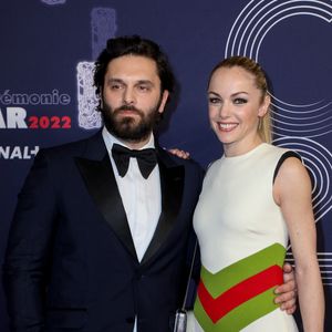 Pio Marmaï, Charlotte Ranson - Photocall de la 47ème édition de la cérémonie des César à l'Olympia à Paris. © Borde-Jacovides/Bestimage