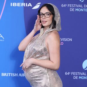 Agathe Auproux ( enceinte) - Cérémonie d'ouverture du 64ème Festival de Télévision de Monte Carlo au Grimaldi Forum de Monaco le 13 juin 2025.
© Denis Guignebourg / Bestimage