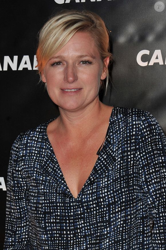 Anne-Elizabeth Lemoine arrivant à la soirée Canal Plus pour présenter les programmes de la prochaine saison à la Cité De La Mode Et Du Design à Paris, France le 6 septembre 2012. Photo by Giancarlo Gorassini/ABACAPRESS.COM