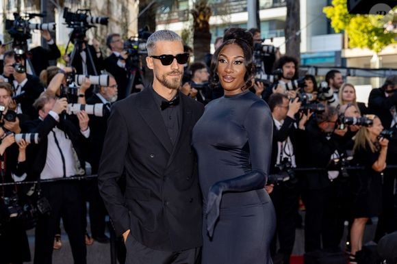 Vladimir Boudnikoff et Aya Nakamura - Montée des marches du film « Armageddon Time » lors du 75ème Festival International du Film de Cannes. Le 19 mai 2022
© Cyril Moreau / Bestimage