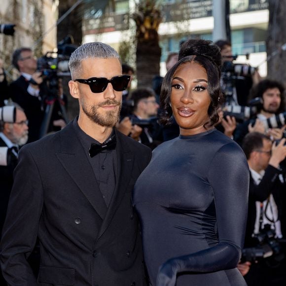 Vladimir Boudnikoff et Aya Nakamura - Montée des marches du film « Armageddon Time » lors du 75ème Festival International du Film de Cannes. Le 19 mai 2022
© Cyril Moreau / Bestimage