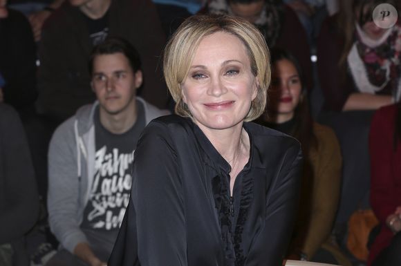 Patricia Kaas sur le plateau de l'émission TV "Markus Lanz" à Hambourg, le 7 décembre 2016. © Future-Image / Zuma Press / Bestimage