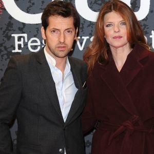 Frederic Diefenthal et son épouse Gwendoline Hamon assistent à la première de 'Stoker' lors du 5ème Festival du Film Policier de Beaune à Beaune, France, le 5 avril 2013. Photo by Aurore Marechal/ABACAPRESS.COM