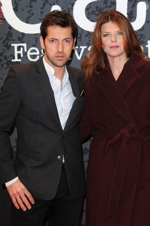 Frederic Diefenthal et son épouse Gwendoline Hamon assistent à la première de 'Stoker' lors du 5ème Festival du Film Policier de Beaune à Beaune, France, le 5 avril 2013. Photo by Aurore Marechal/ABACAPRESS.COM