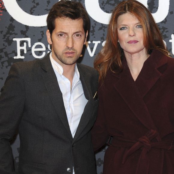 Frederic Diefenthal et son épouse Gwendoline Hamon assistent à la première de 'Stoker' lors du 5ème Festival du Film Policier de Beaune à Beaune, France, le 5 avril 2013. Photo by Aurore Marechal/ABACAPRESS.COM