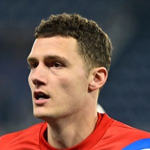 Benjamin Pavard ( 5 - Bayern Munich ) - Match de 8ème de finale aller de la Ligue Des Champions 2023 (LDC) "PSG - Bayern Munich (0-1)" au Parc Des Princes, le 14 février 2023. JB Autissier / Panoramic / Bestimage
