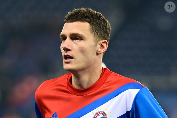 Benjamin Pavard ( 5 - Bayern Munich ) - Match de 8ème de finale aller de la Ligue Des Champions 2023 (LDC) "PSG - Bayern Munich (0-1)" au Parc Des Princes, le 14 février 2023. JB Autissier / Panoramic / Bestimage