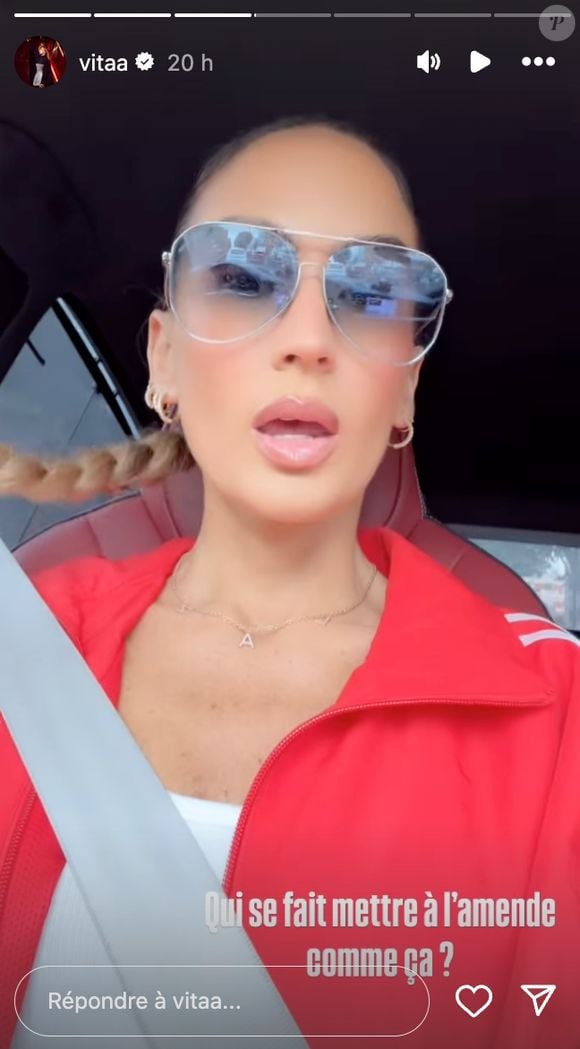 Vitaa immortalisée sur Instagram - Capture - jeudi 5 mai 2025.