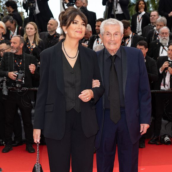 Valérie Perrin et son mari Claude Lelouch - Montée des marches du film « Partir un jour » pour la cérémonie d’ouverture du 78ème Festival International du Film de Cannes, au Palais des Festivals à Cannes. Le 13 mai 2025
© Olivier Borde / Bestimage