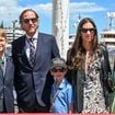 Andrea Casiraghi et sa femme Tatiana en robe maxi florale lors d’une rare sortie avec leurs enfants Sacha, India et Maximilian