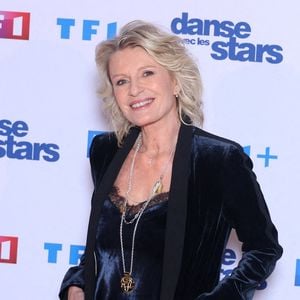 Sophie Davant participe au photocall de Danse Avec Les Stars dans les studios de TF1 le 16 janvier 2025. Photo by Jerome Domine/ABACAPRESS.COM