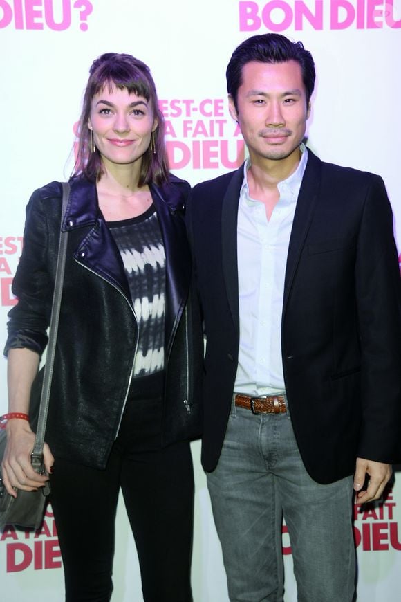 Frédéric Chau et Romane Portail - Soirée du film "Qu'est ce qu'on a fait au Bon Dieu?" au Showcase à Paris, le 8 décembre 2014.
©COADIC GUIREC / BESTIMAGE