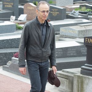 Jean-Jacques Goldman lors des obseques de Veronique Colucci au cimetière de Montrouge, Paris, France le 12 avril 2018. Photo ABACAPRESS.COM