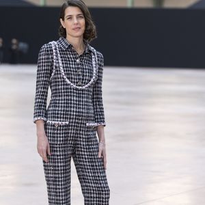 Charlotte Casiraghi au photocall du défilé Chanel Mode Féminine Prêt-À-Porter Automne/Hiver 2025-2026 lors de la Fashion Week de Paris (PFW) au Grand Palais, à Paris, France, le 11 mars 2025. © Olivier Borde/Bestimage
