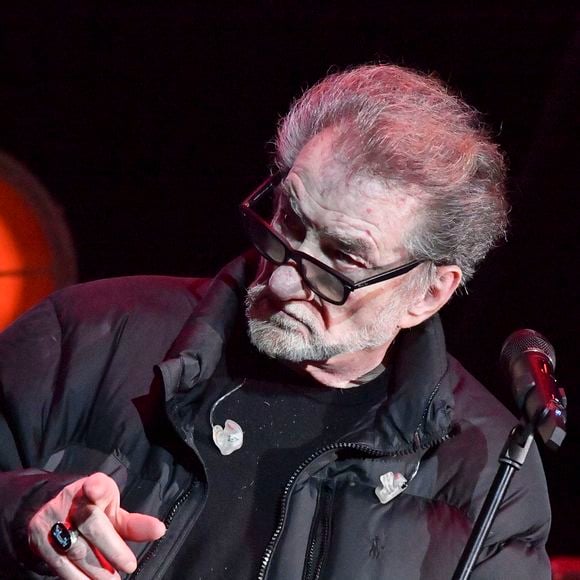 Exclusif - Répétition - Eddy Mitchell - La Nuit de la Déprime revient aux Folies Bergère, le 3 février 2020. © Pierre Perusseau / Bestimage