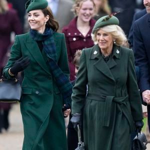 Catherine Kate Middleton, princesse de Galles, et la reine Consort Camilla