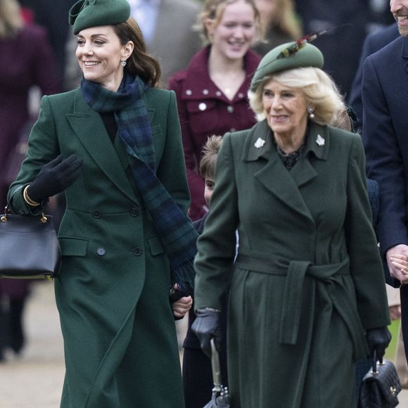 Catherine Kate Middleton, princesse de Galles, et la reine Consort Camilla