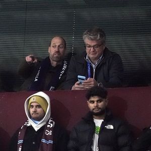 Le Prince de Galles dans les tribunes lors du match retour des huitièmes de finale de l'UEFA Champions League à Villa Park, Birmingham. Mercredi 12 mars 2025. ... Aston Villa - Club Brugge - UEFA Champions League - Huitièmes de finale - Match retour - Villa Park Birmingham Nick Potts/PA Wire.